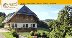 Desktop Screenshot of mooshof-mark.de