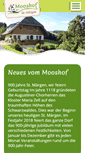 Mobile Screenshot of mooshof-mark.de